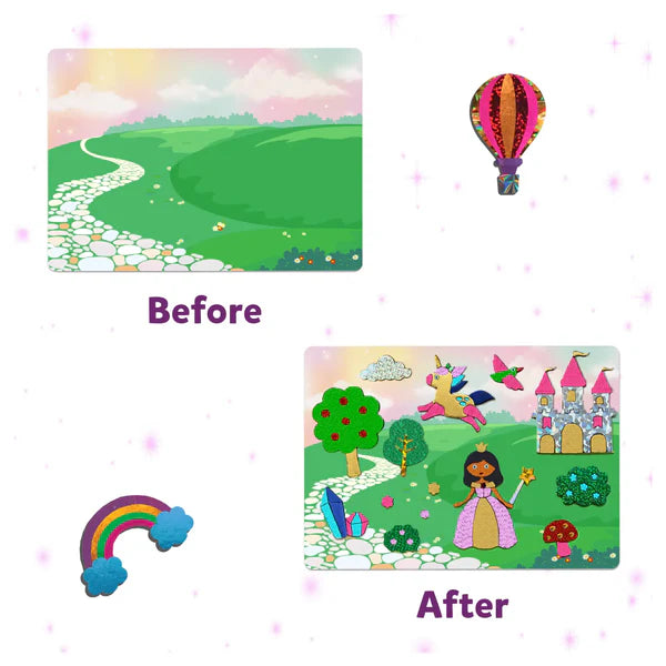 Unicorns & Princesses Foil Fun