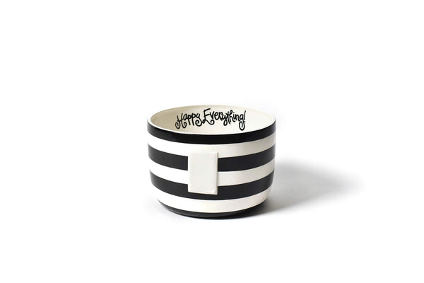Black Stripe Bowl