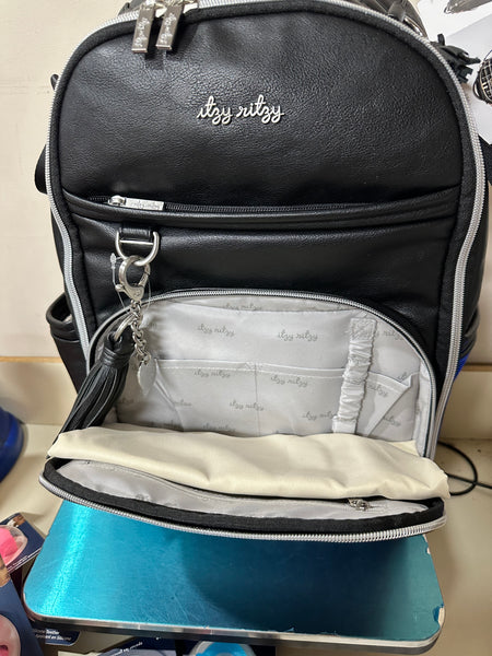 Noir Boss Plus Backpack Diaper Bag