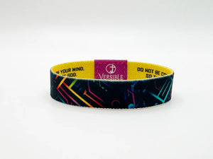 Versible Bracelet - Neon Tech - Romans 12:2