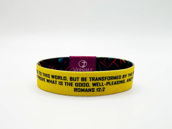 Versible Bracelet - Neon Tech - Romans 12:2