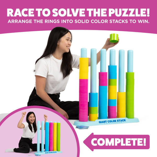 Giant Color Stack Game