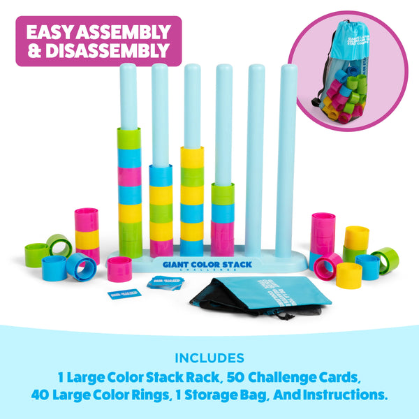 Giant Color Stack Game