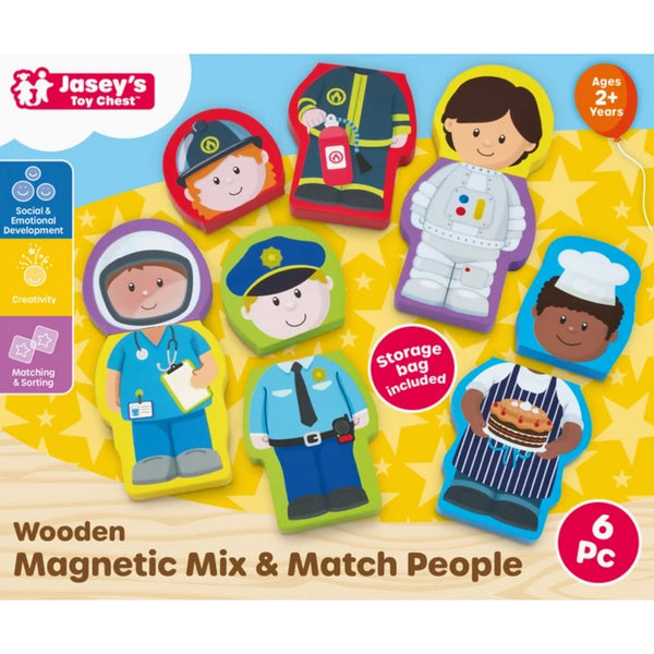 Wooden Mix & Match People
