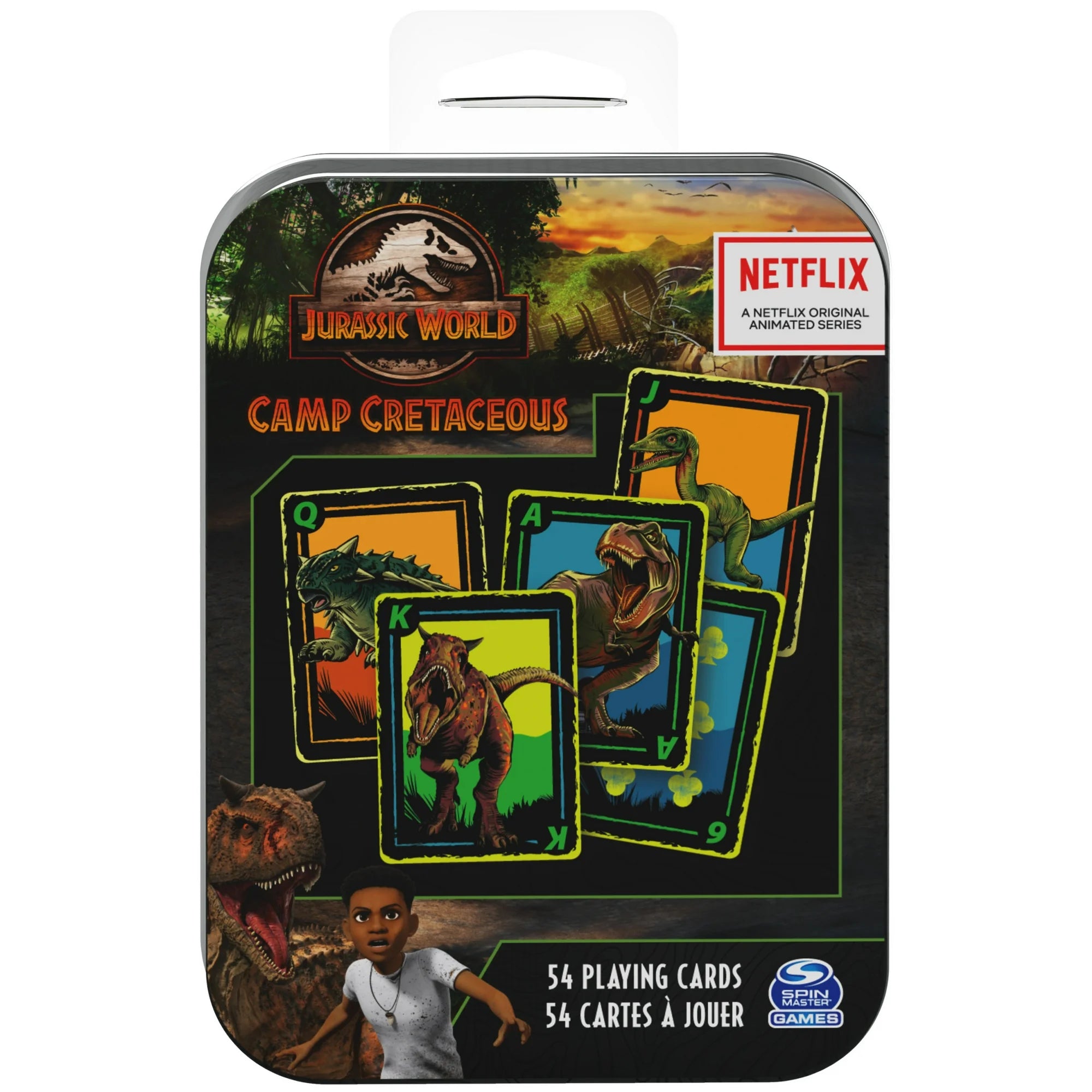 Jurassic World Playing Cards Tin