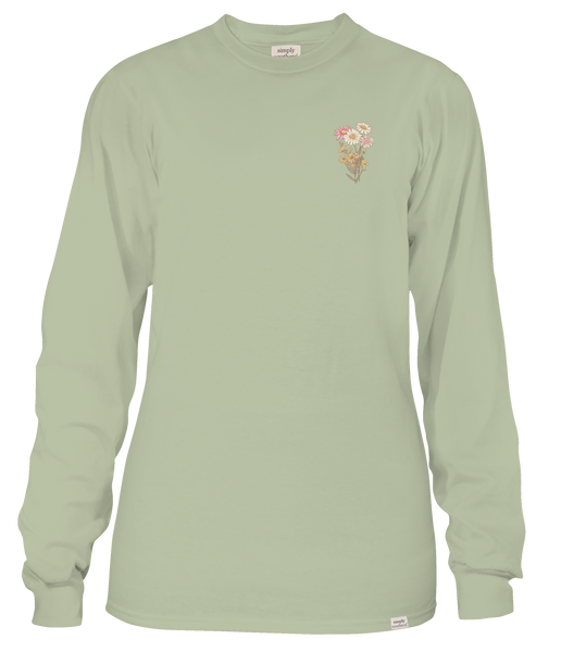 Flowers LS Tee YOUTH