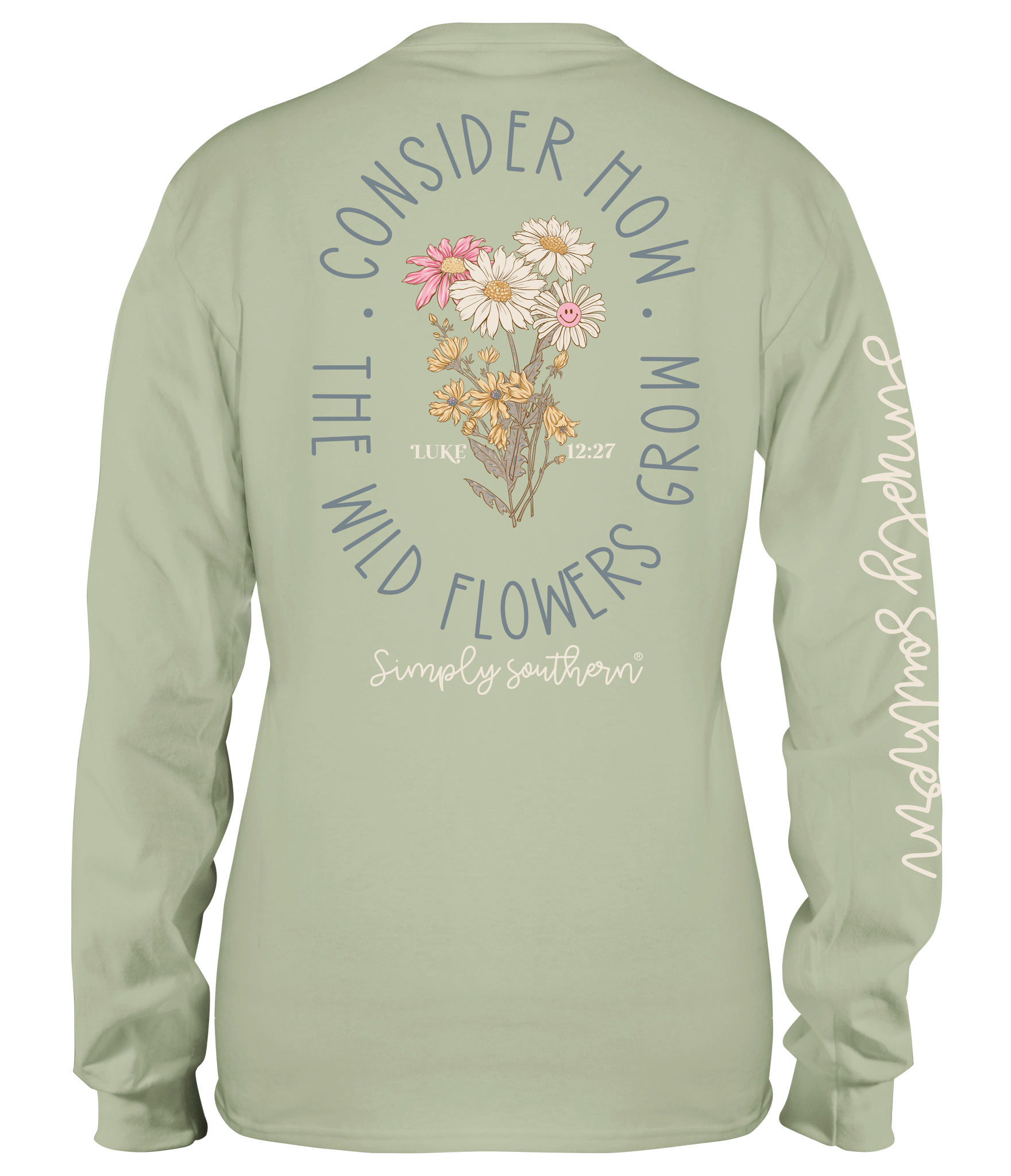 Flowers LS Tee YOUTH