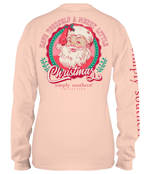 Retro Santa LS Tee YOUTH