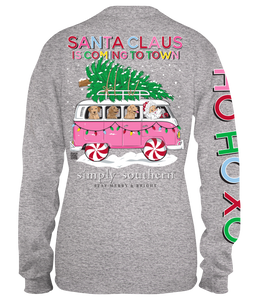 Santa Bus LS Tee YOUTH