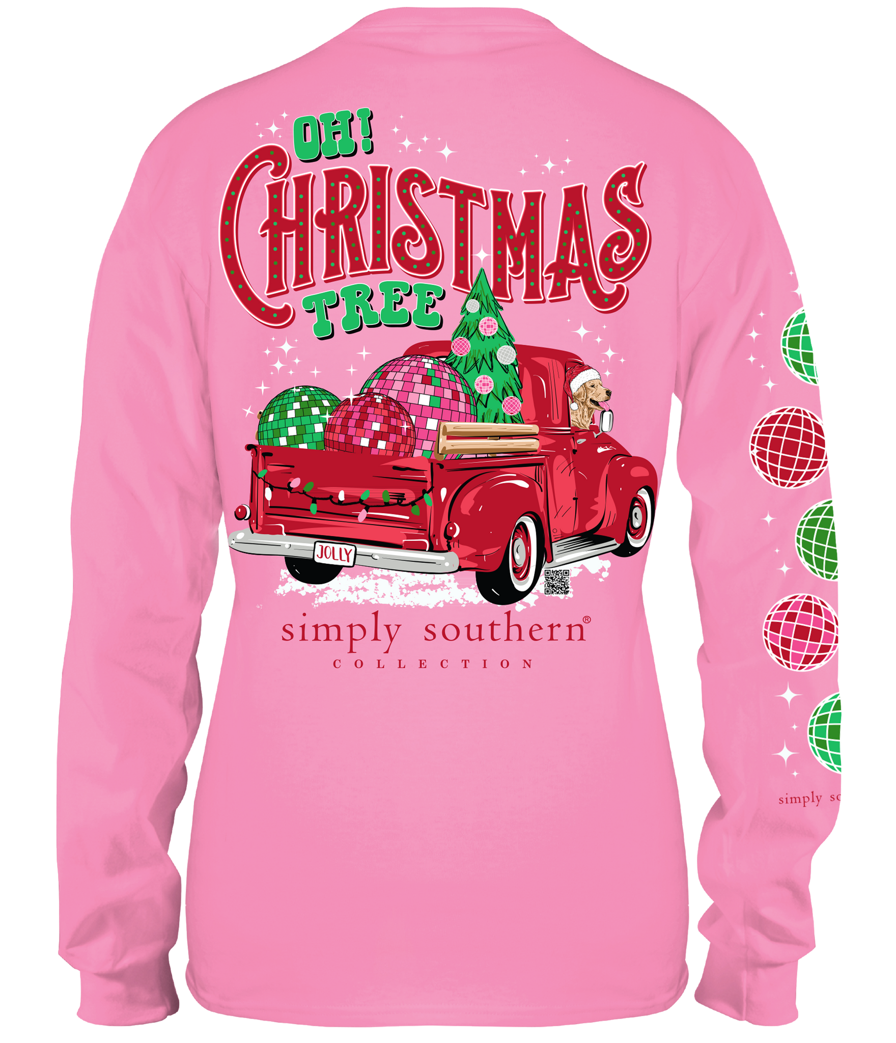 Xmas Truck LS Tee YOUTH