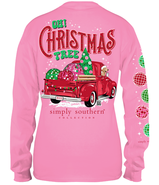 Xmas Truck LS Tee YOUTH