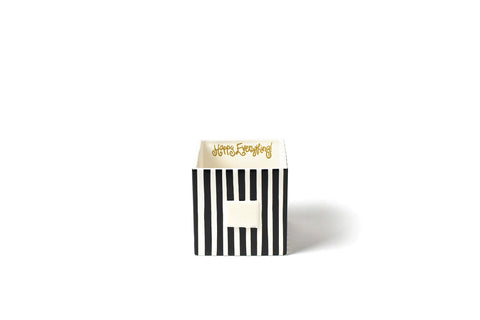Black Stripe HE Mini Nesting Cube Medium