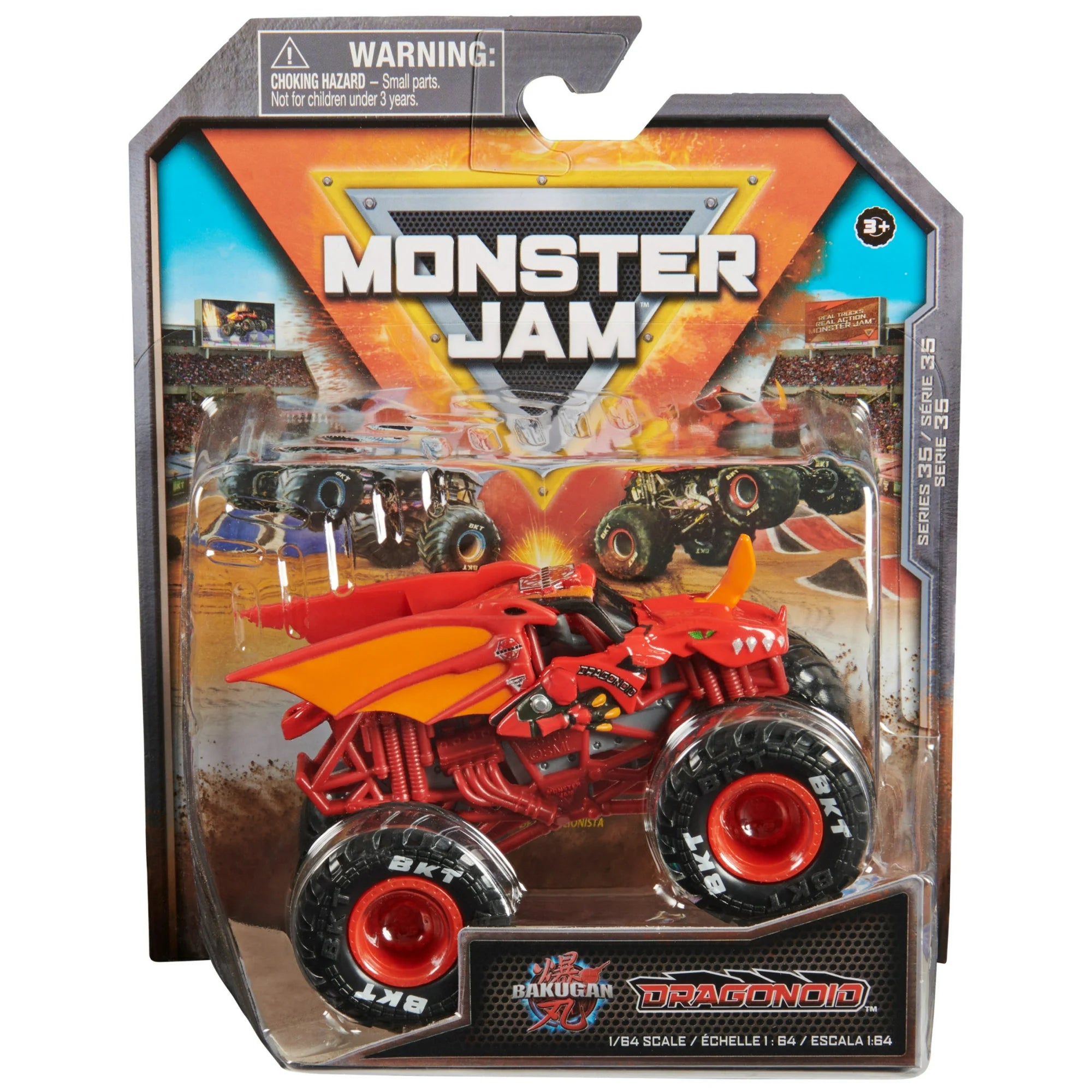 Monster Jam Bakugan Dragonoid Monster Truck 1:64