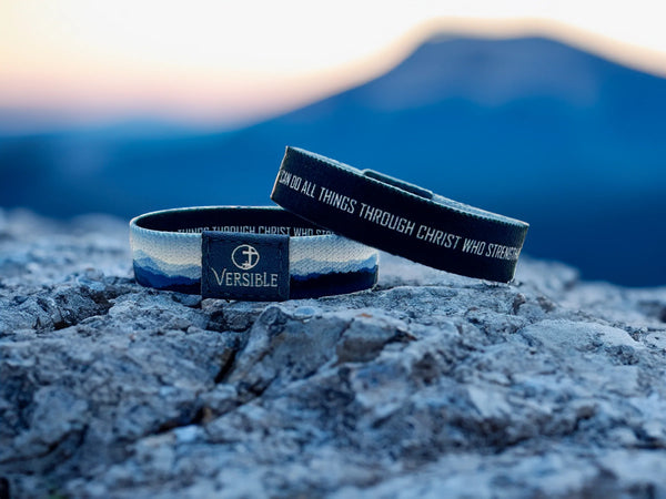 Versible Bracelet - Mountain Horizon - Phil. 4:13