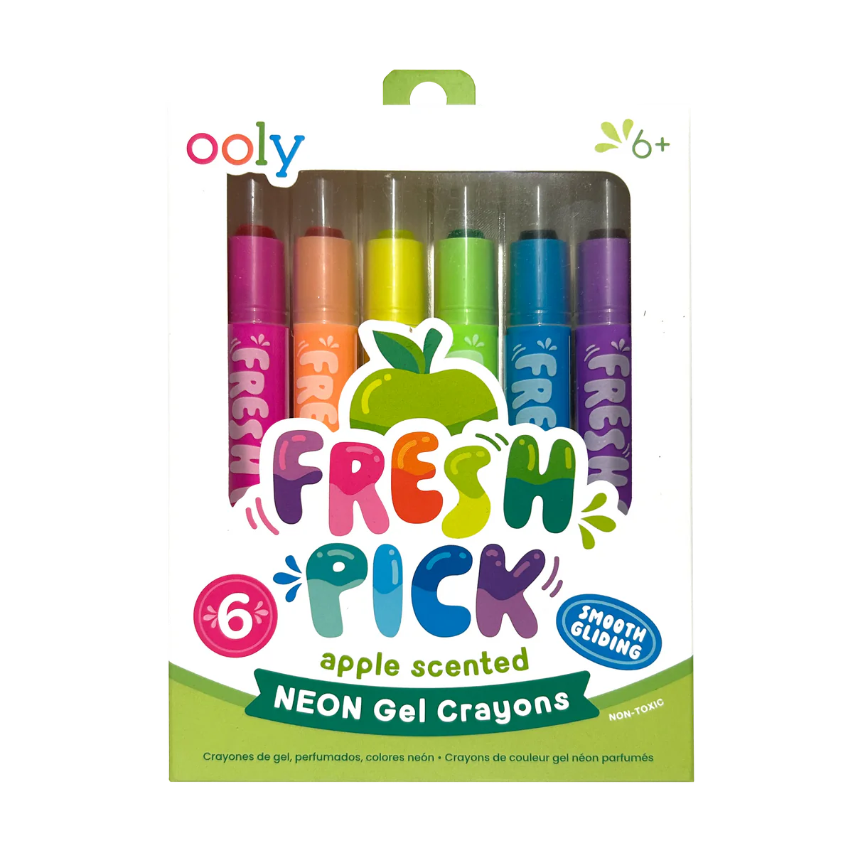 Fresh Pick Neon Scented Gel Crayons