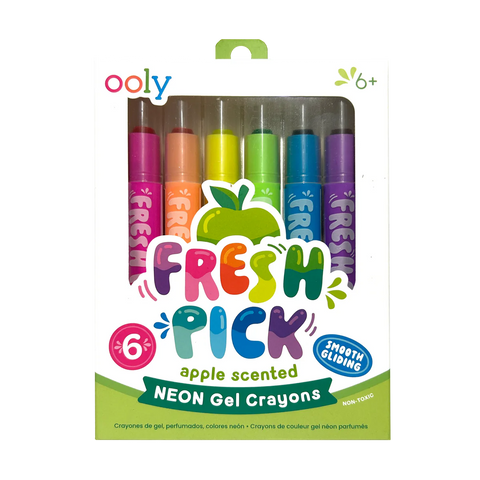 Fresh Pick Neon Scented Gel Crayons