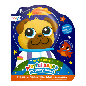 Pets in Space Playful Pages Activity Book