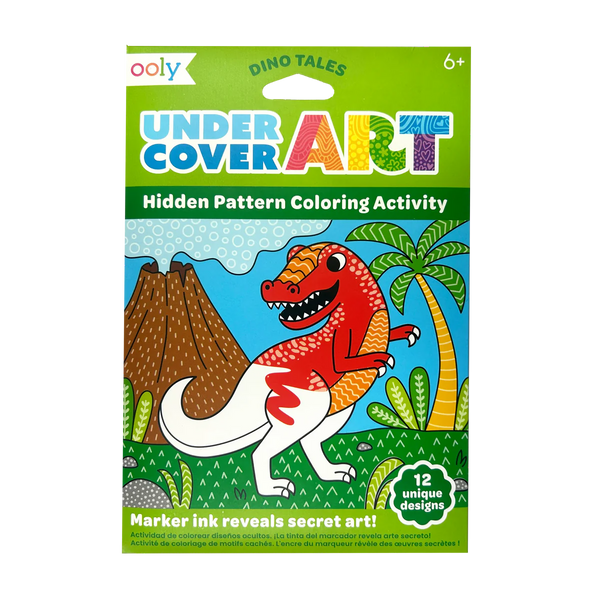 Dino Tales Undercover Art Activity