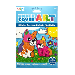 Dog Days Undercover Art Activity