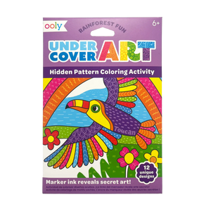 Rainforest Fun Undercover Art Activity