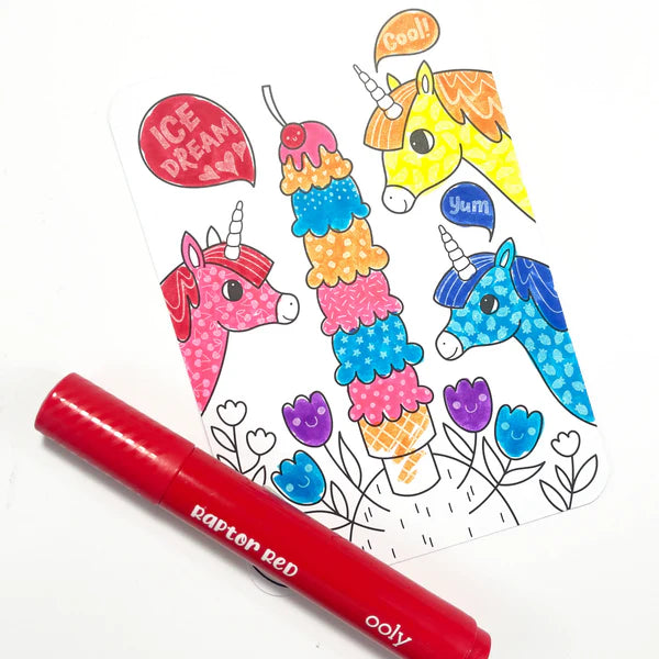 Unicorn Friends Undercover Art Activity