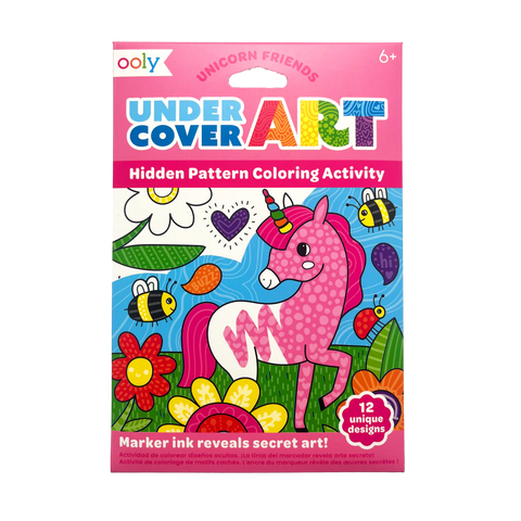 Unicorn Friends Undercover Art Activity