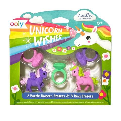 Unicorn Wishes Scented Erasers