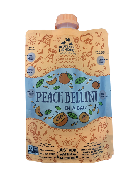 Peach Bellini in a Bag