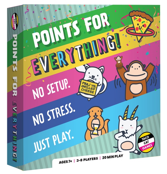 Points for Everything Board Game
