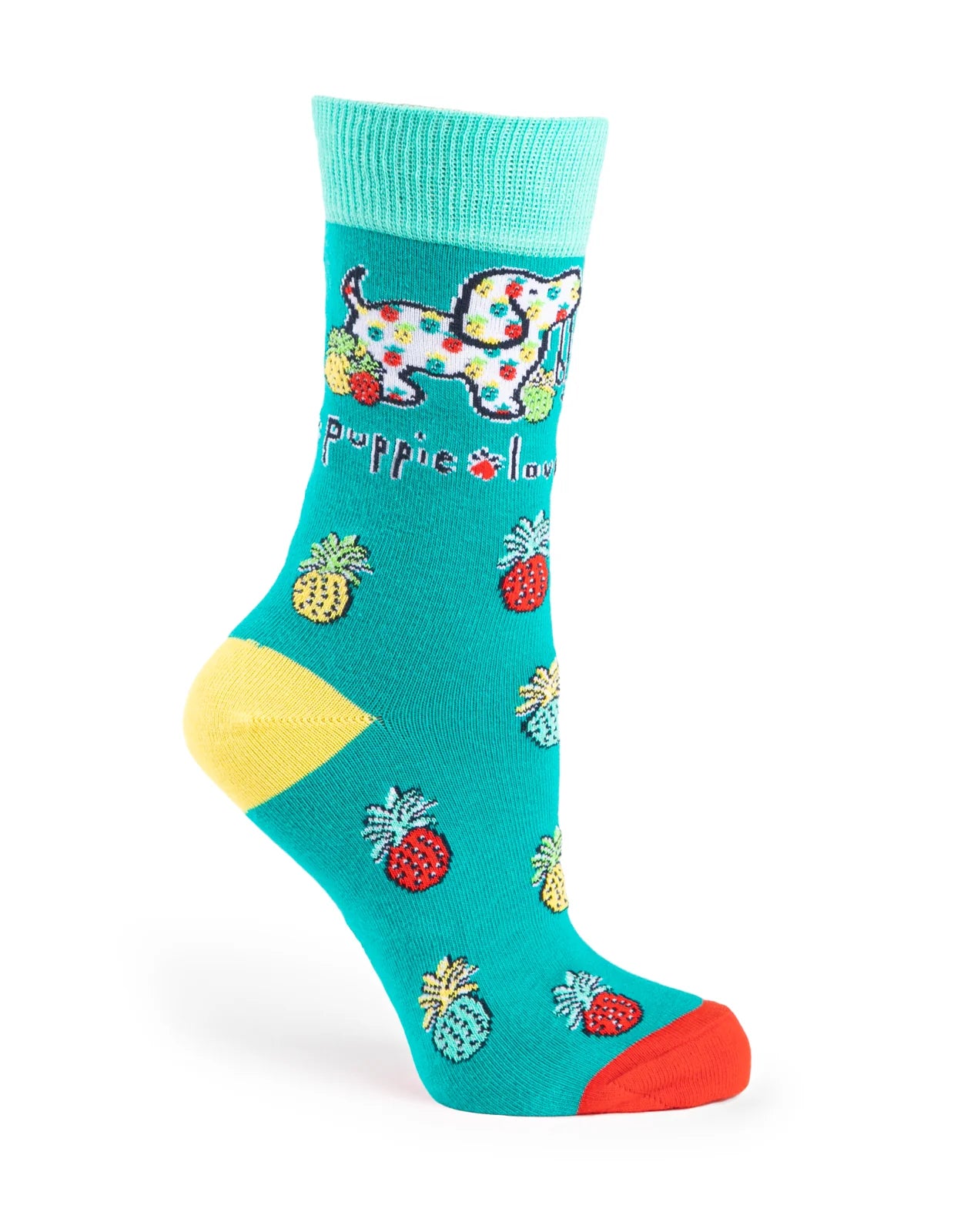 Pineapple Crew Socks