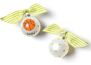Swish Basketball Ornament