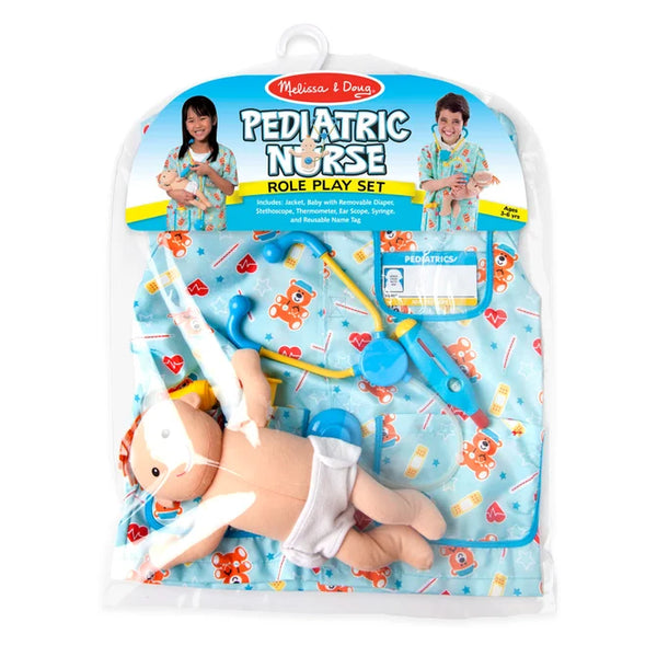 Melissa & Doug Pediatric Nurse Role Play Costume Set