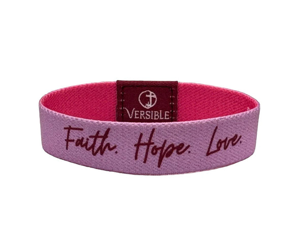 Versible Bracelet - Faith Hope Love