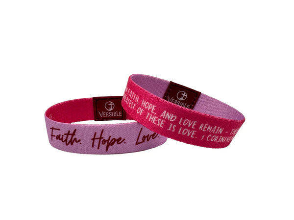 Versible Bracelet - Faith Hope Love