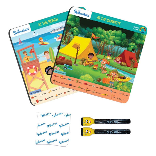 Search & Find Write & Wipe Mats