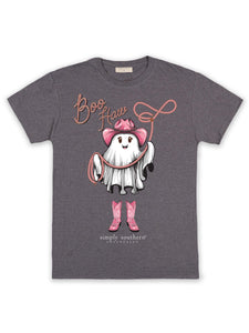 BooHaw SS Tee - Iron Heather (Final Sale)