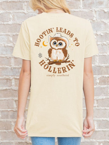 Hootin' Leads to Hollerin' SS Tee