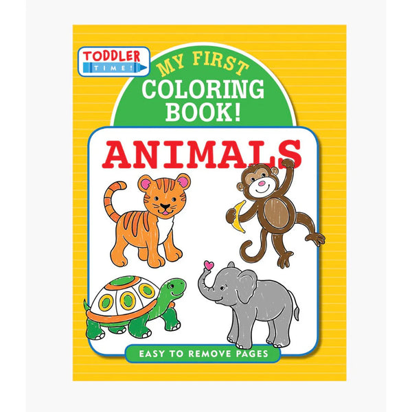 Animals My First Coloring Book