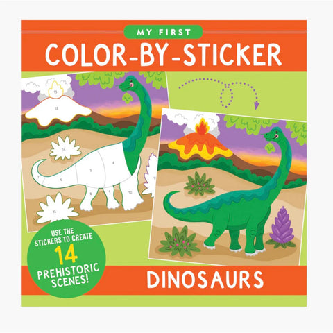 Dinosaurs Color by Sticker