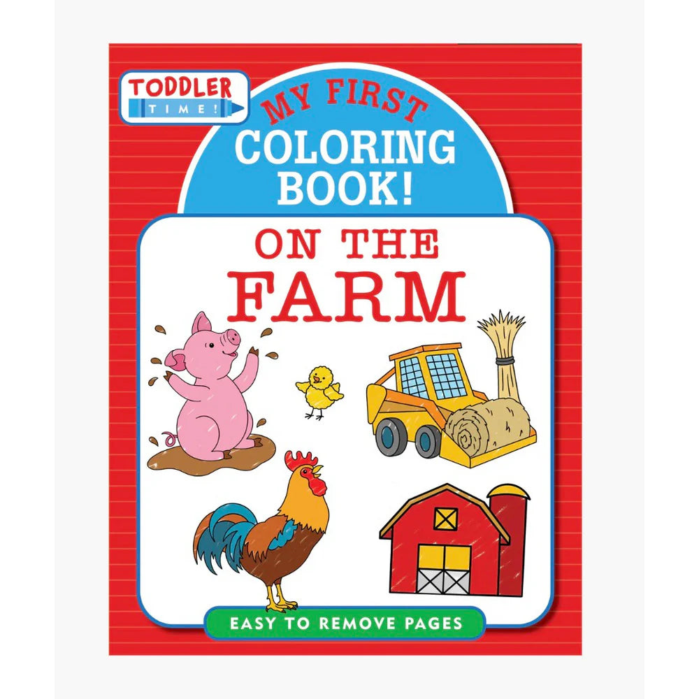 On the Farm My First Coloring Book