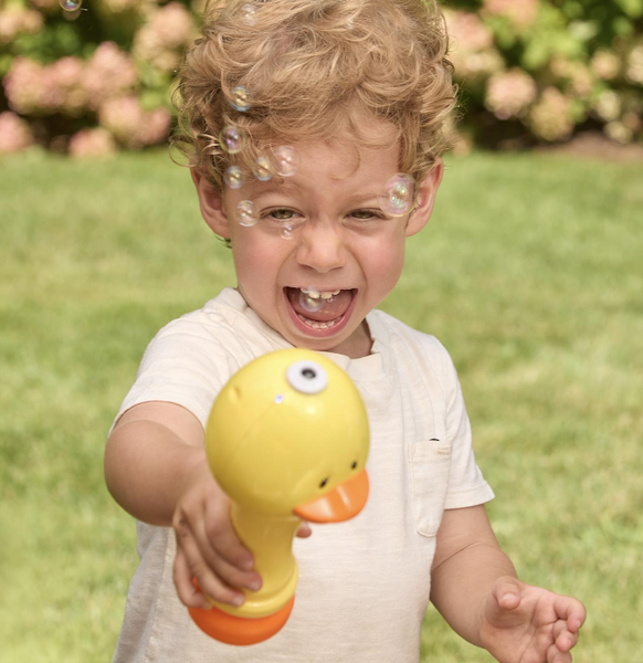 Easter LED Illuminating Bubble Wand Blower