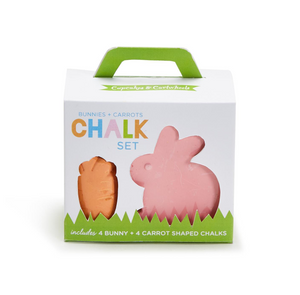 Bunny & Carrot 8 pc Chalk Set