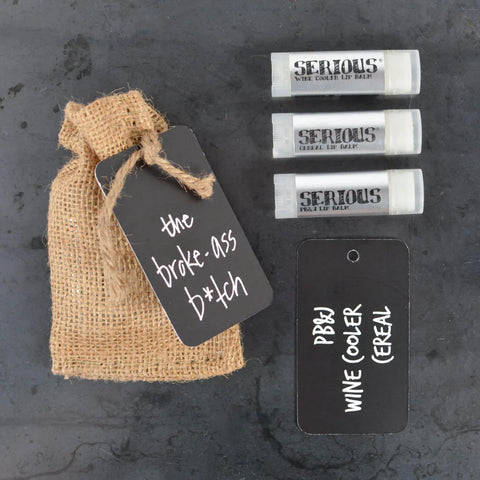 The Broke Ass B*tch Lip Balm Set