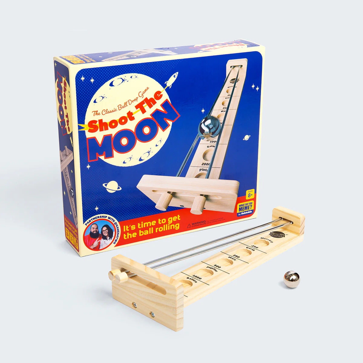 Shoot the Moon Ball Drop Game