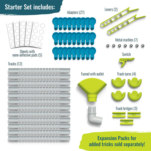 Gecko Run: Marble Run Starter Set