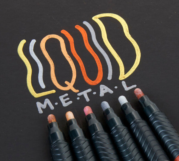 Crayola Signature Liquid Metal Craft Markers