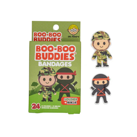 Soldier & Ninja Boo Boo Bandages