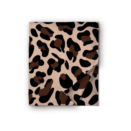 Solid Leopard Super Soft Blanket