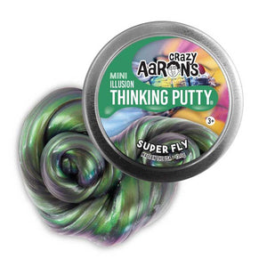 Crazy Aarons Super Fly Thinking Putty 2" Mini Tin