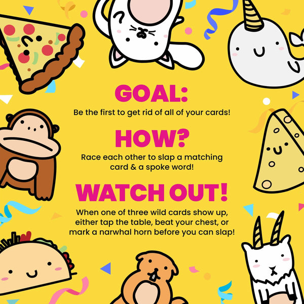 Taco Cat Goat Cheese Pizza Card Game